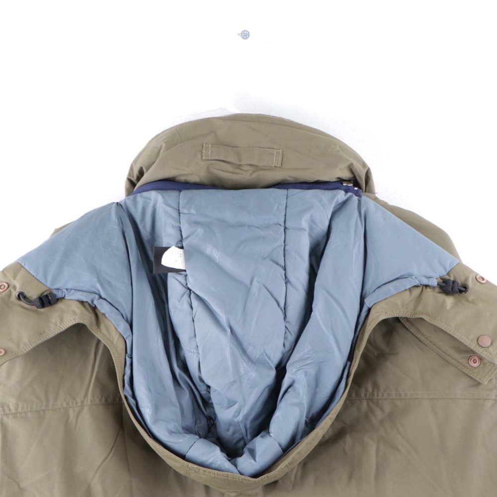 Vintage Patagonia Puffer Parka Jacket Olive Green - Picture 7 of 11